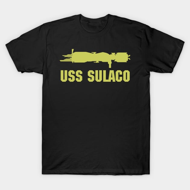 USS Sulaco T-Shirt by Meta Cortex